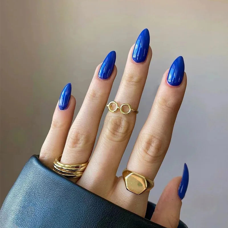 24 Pcs medium long nails set