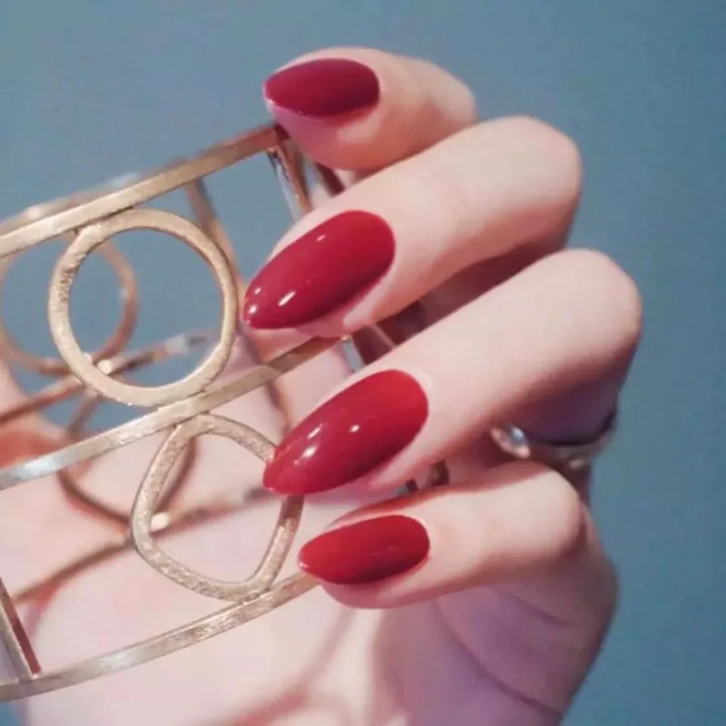 24 Pcs medium long nails set